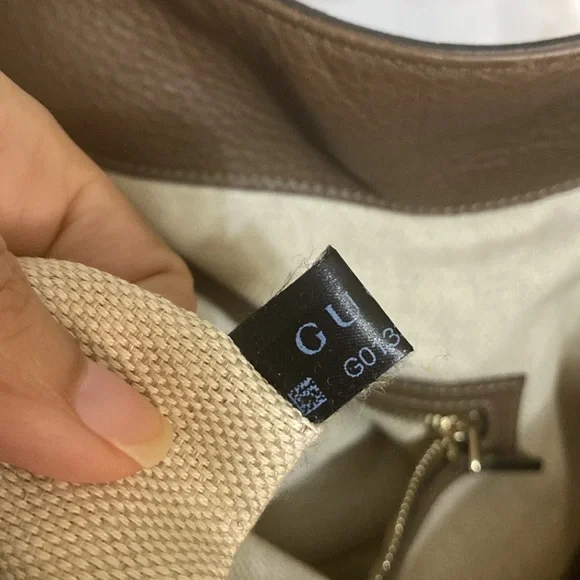 Gucci Bamboo White Floral Canvas Two Way Tote Bag - Picture 17 of 17